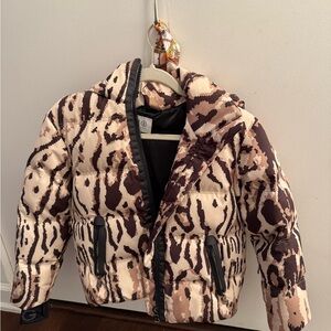 Bogner Kids Brown Patterned Puffer Jacket